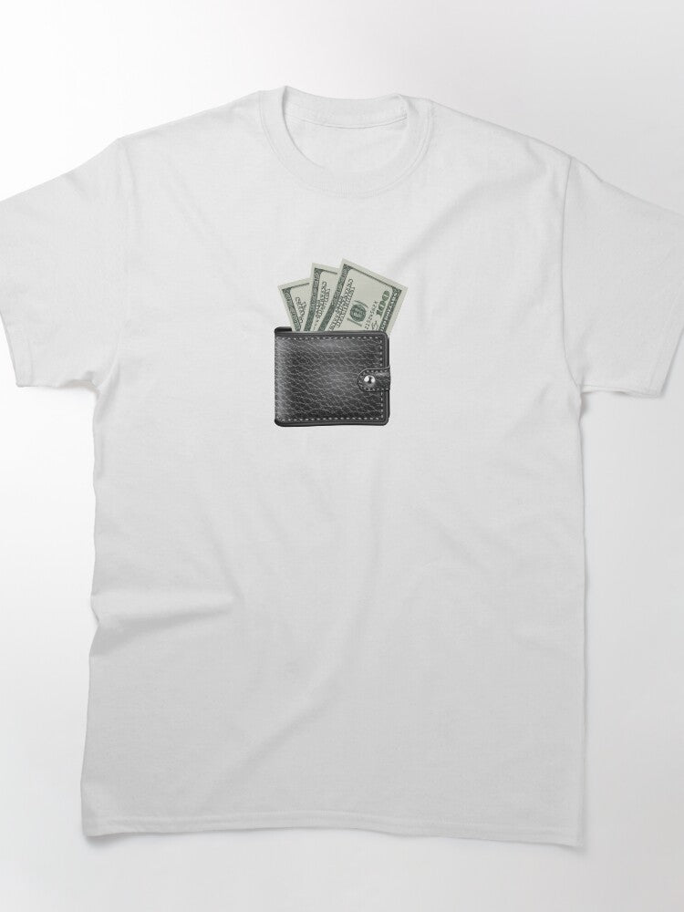 wallet with money Classic T-Shirt