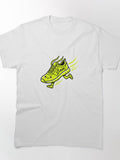 Cute Running Shoe Die Cut Sticker Runner Gift Fitness Humor Classic T-Shirt