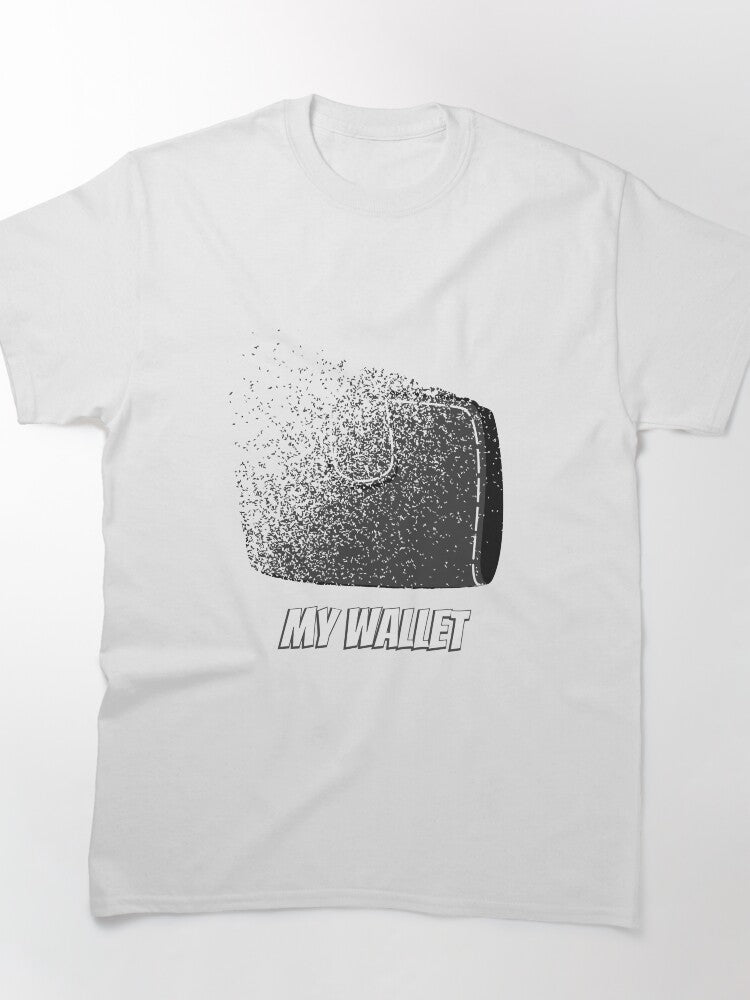 Wallet Disintegration Meme Classic T-Shirt