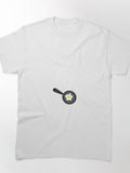 Funny Frying Pan Chef Cooking Artwork Classic T-Shirt