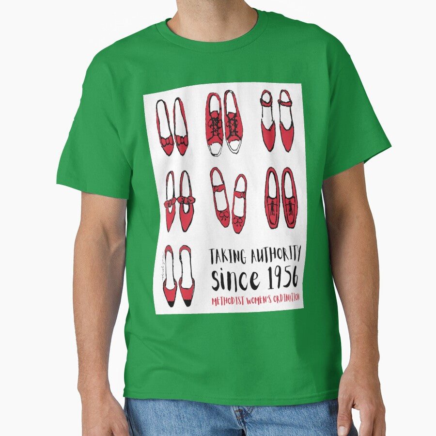 Red Shoes Sticker Classic T-Shirt
