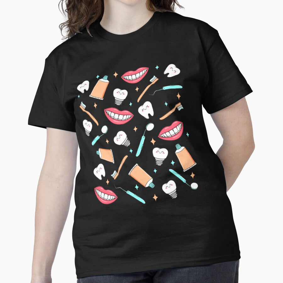 Dentist Dental Pattern Classic T-Shirt