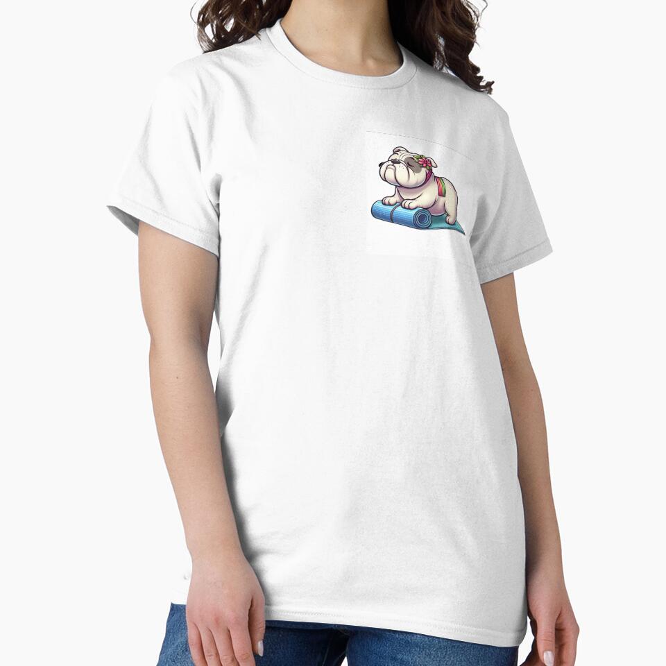 yoga, dog Classic T-Shirt